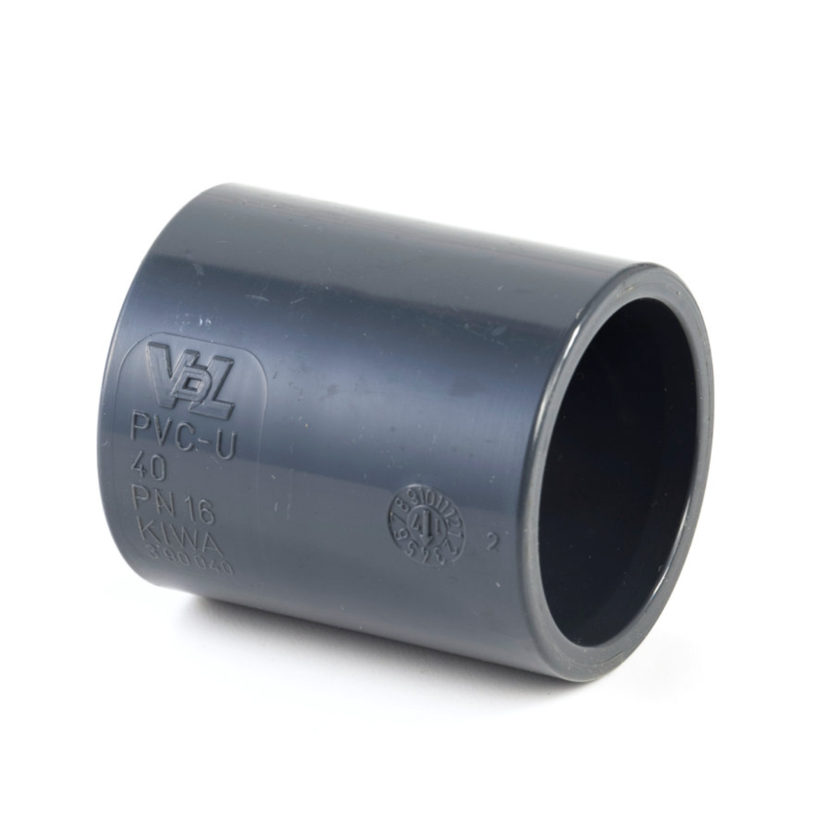 Pvc drukmof lijm Kiwa 16 bar