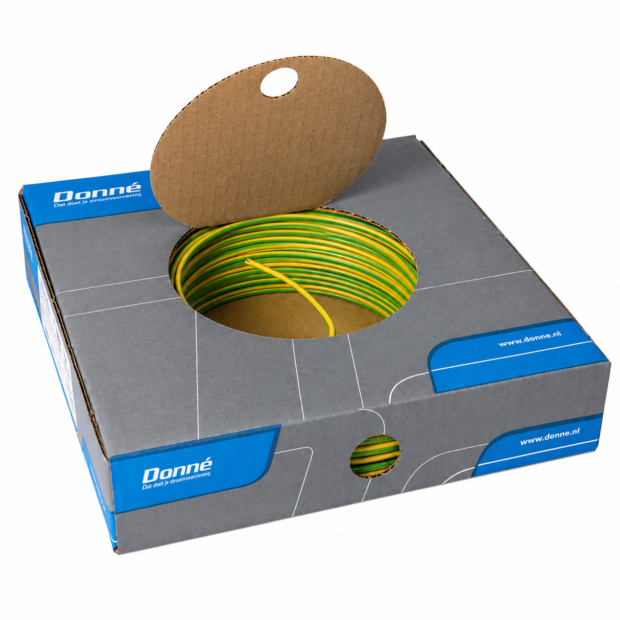 VD Installatiedraad - Donné Eca geel/groen 2,5 mm2