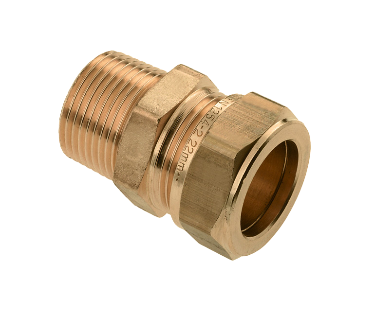 Bonfix knelfitting Puntstuk 15 mm x 1/2 inch