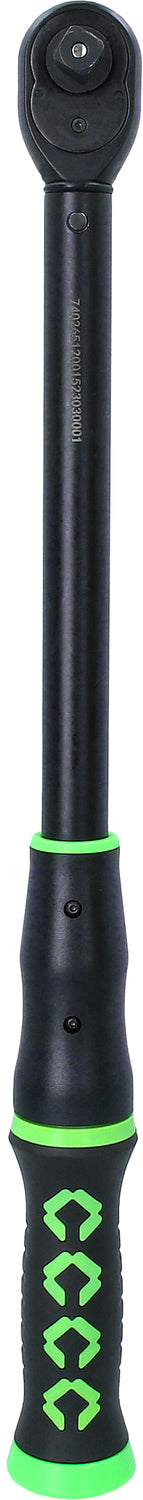 Competition Momentsleutel met omschakelbare ratelkop, 20-200Nm