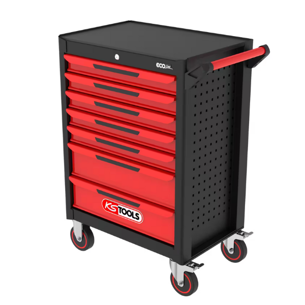 KS Tools Gevulde gereedschapswagen 7 laden 215 delig Ecoline