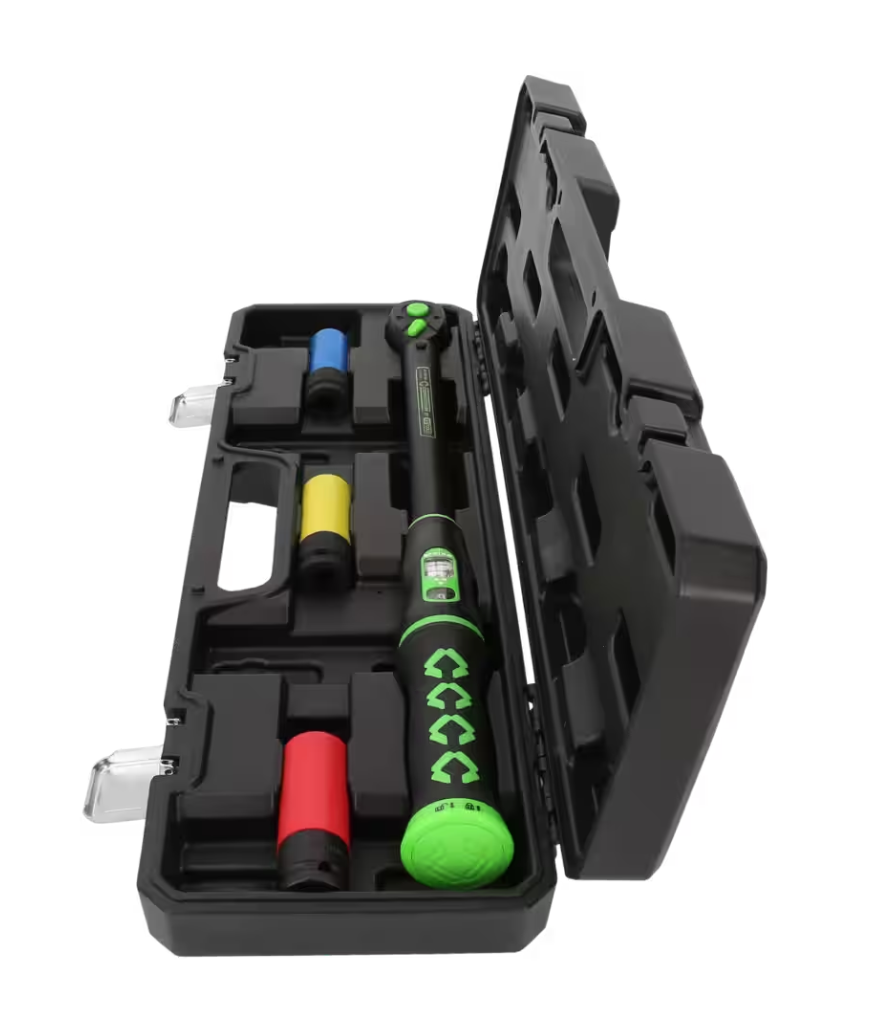 Competition Momentsleutel set 4 delig met omschakelbare ratelkop, 20-200Nm