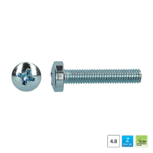 Metaalschroef Cilinderkop M3x10 DIN7985