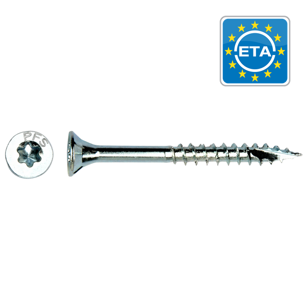 Professionele schroef Torx verzonken kop 3,0 x 20 mm