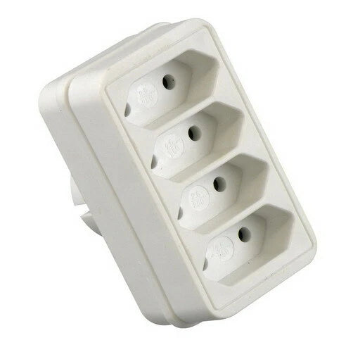 Eurostekker 4-voudig