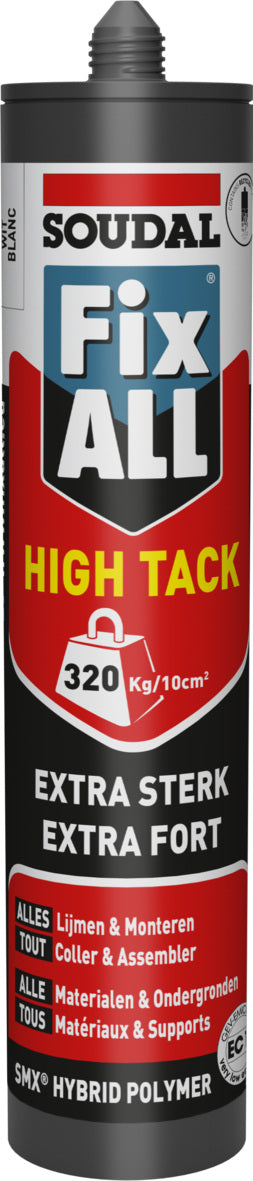 Soudal fix all high tack 320 kg zwart