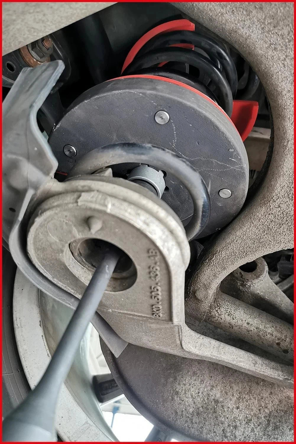 Telescoop-centerspannerset voor binnenliggende veren voor Audi en Seat, 11-dlg KS Tools