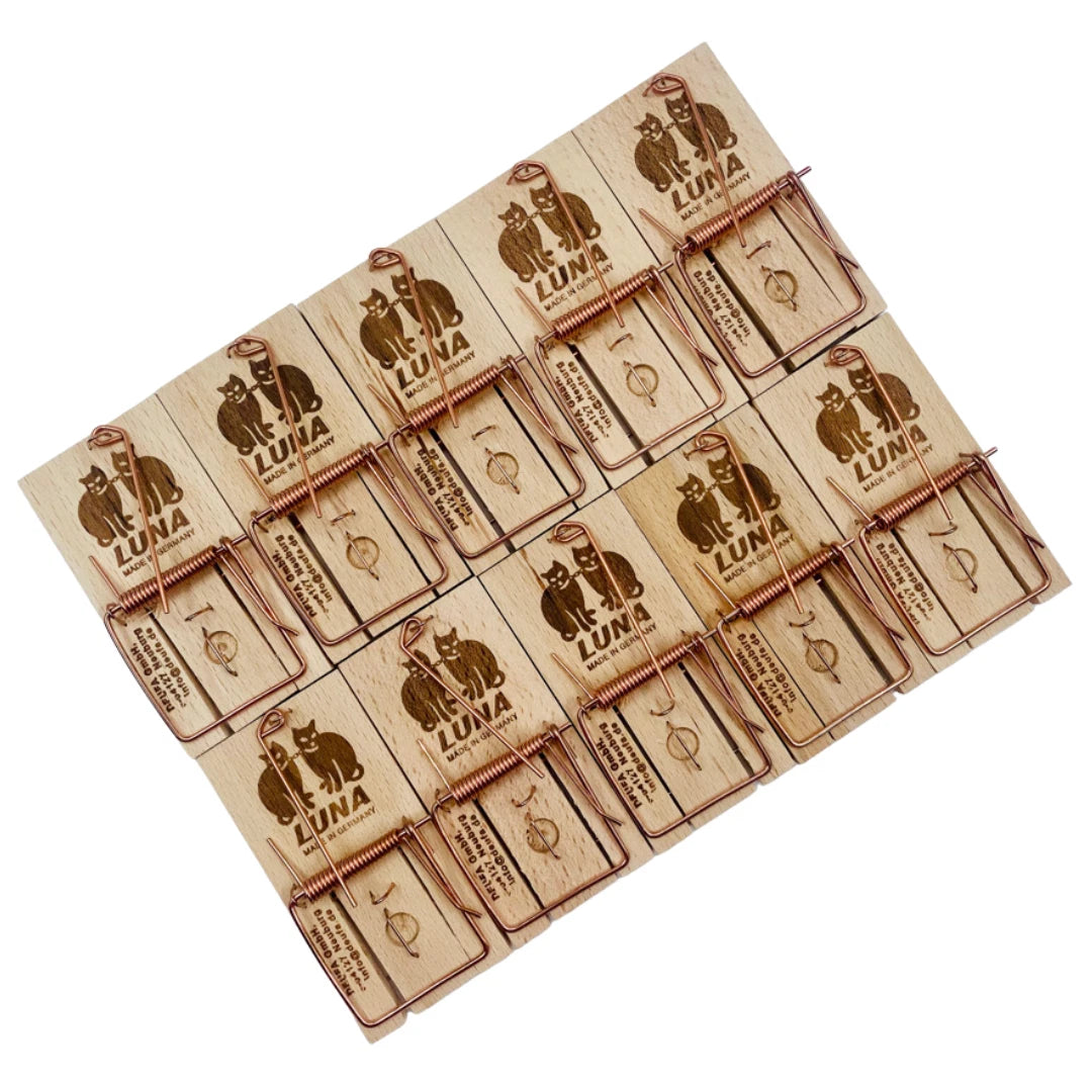Luna Mouse Traps Wood - Made in Germany