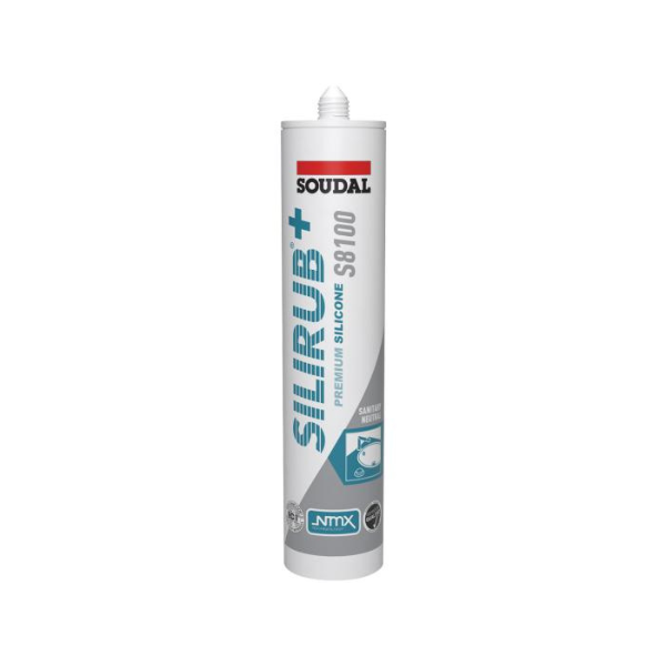 Soudal siliconenkit Silirub+ S8100 premium silicone