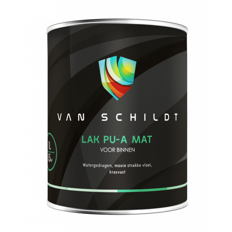 Van schildt PU mat waterbasis 1000 ml