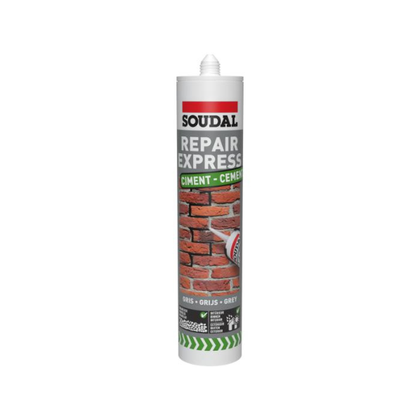 Soudal Repair Express Cement 290 ml grijs