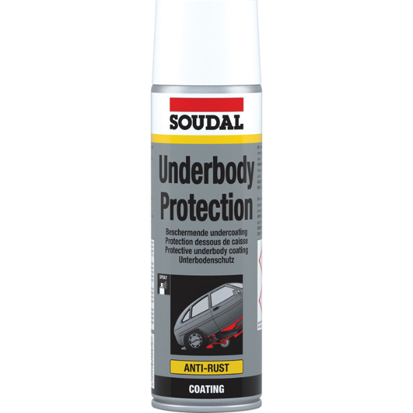 Soudal Underbody Protection spray zwart 500ml