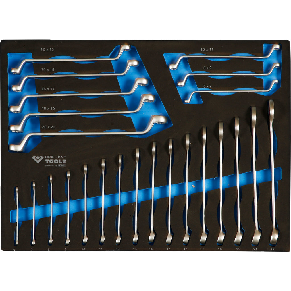 Brilliant tools Gereedschapwagen met 7 laden en 473 gereedschappen