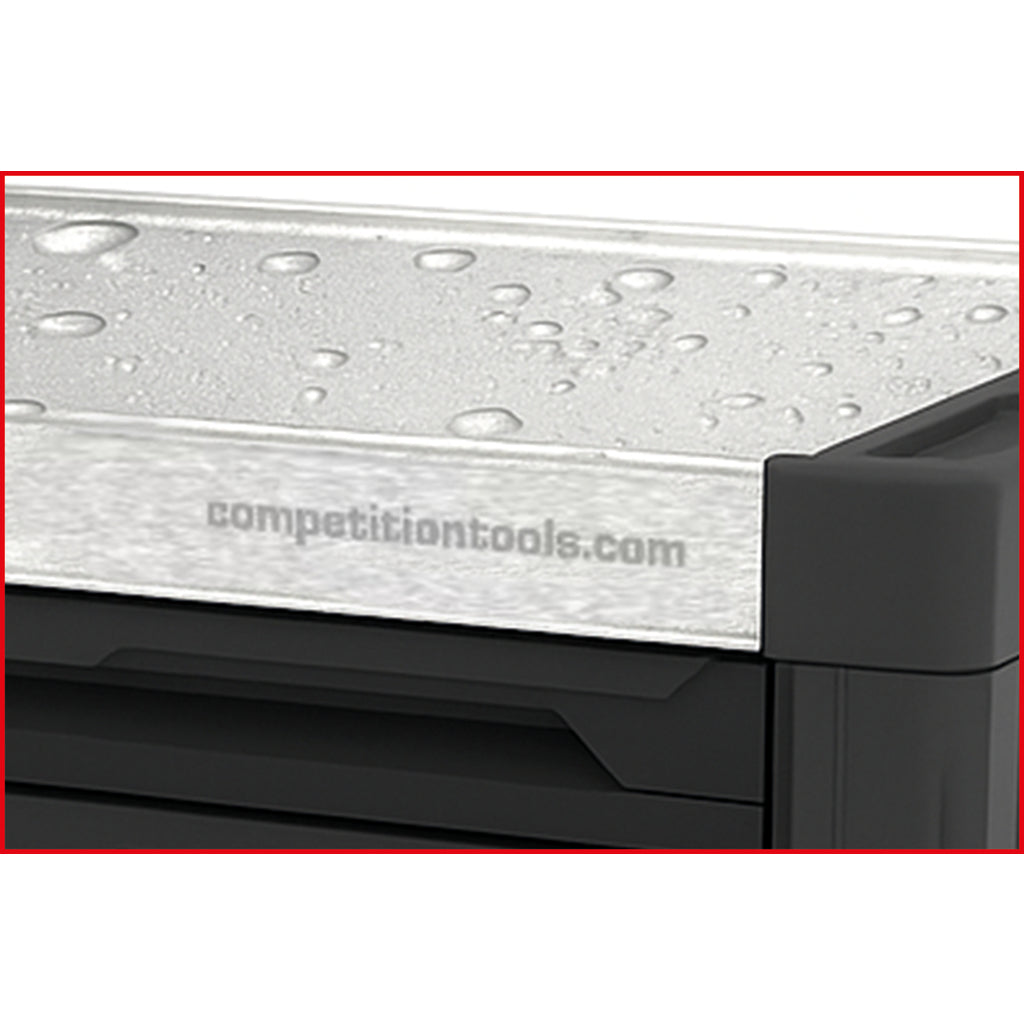 KS Tools Competition gereedschapswagen met 8 laden en 341-dlg Premium gereedschap gevuld