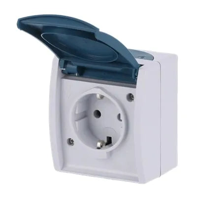 Busch jaeger Ocean WCD 1-voudig WD opbouw IP44