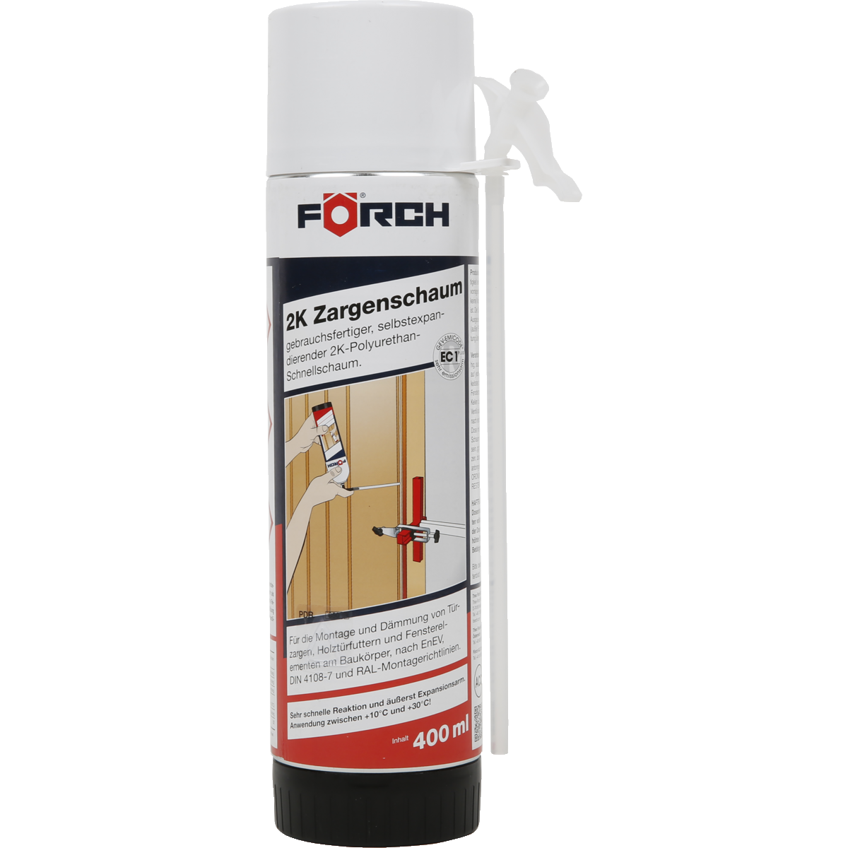 Förch 2k Kozijnschuim sneldrogend 500ml