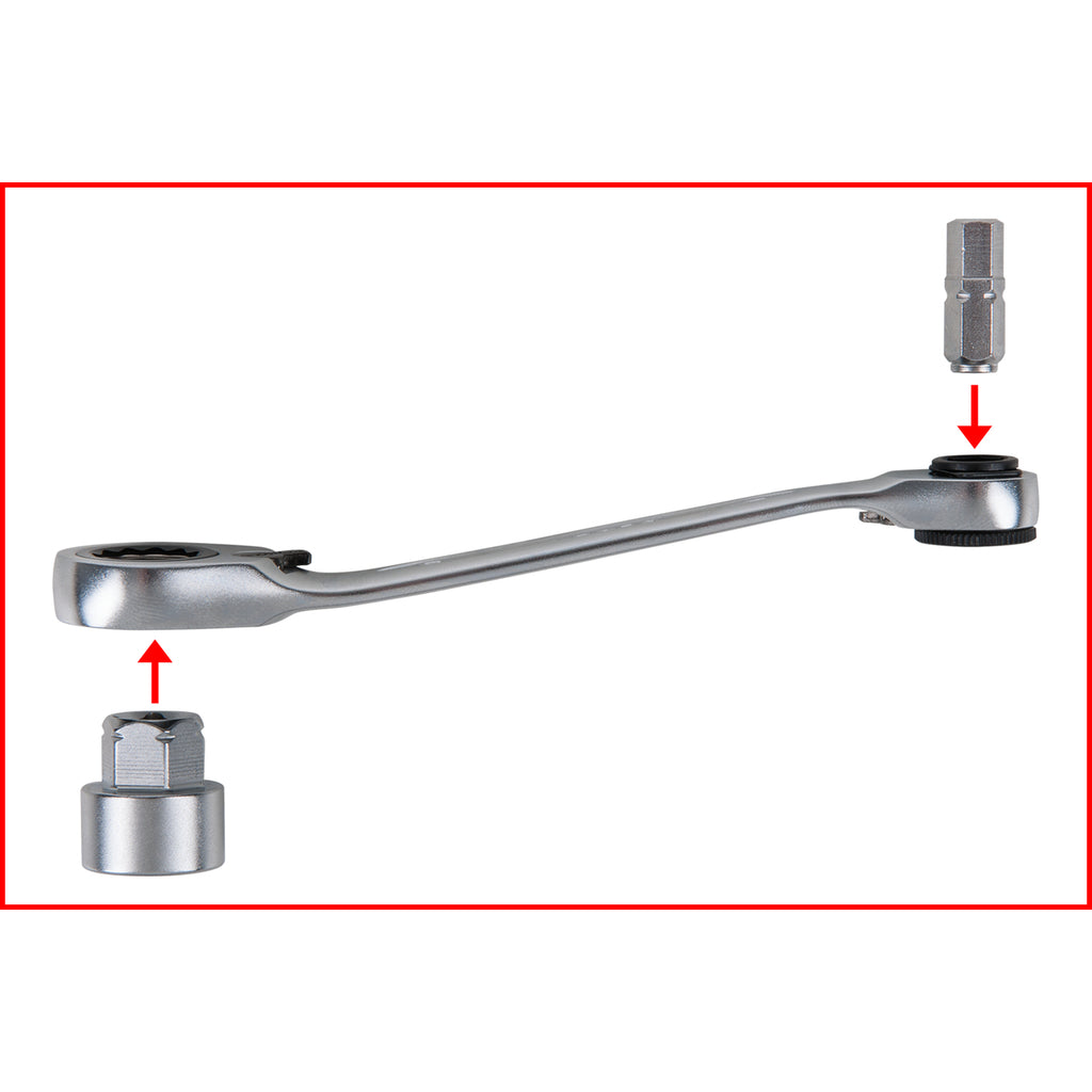 Ks tools Assortiment mini-ratelsleutels met dubbele ringsleuteluiteinden 31-delig