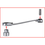 Ks tools Assortiment mini-ratelsleutels met dubbele ringsleuteluiteinden 31-delig