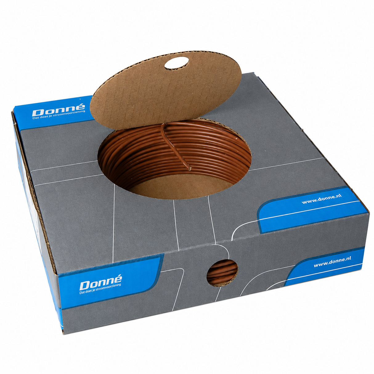 VD Installatiedraad - Donné Eca bruin 2,5 mm2
