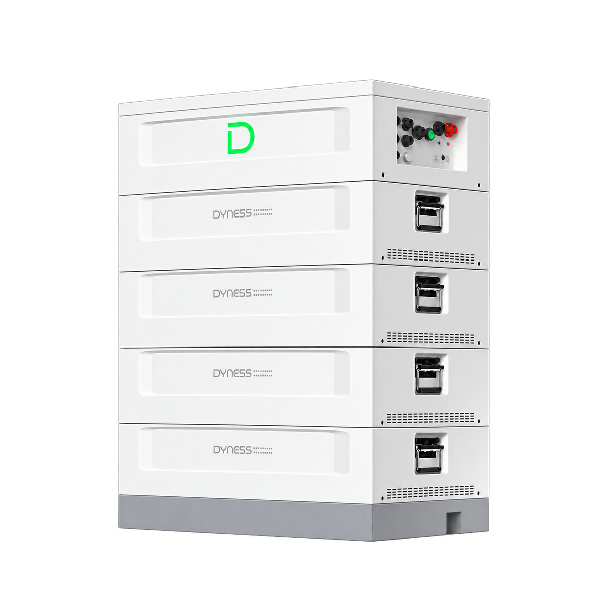 Dyness STACK100 PRO thuisbatterij 20,48 kWh – inclusief besturingsmodule en voet