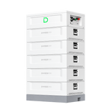 Dyness STACK100 PRO thuisbatterij 30,72 kWh – inclusief besturingsmodule en voet