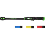 Competition Momentsleutel set 4 delig met omschakelbare ratelkop, 20-200Nm