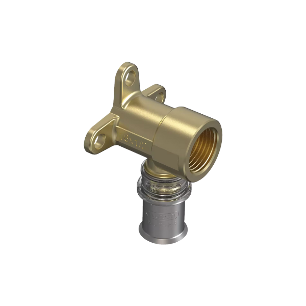 Wavin Tigris M5 pers muurplaat buis aansluiting x binnendraad