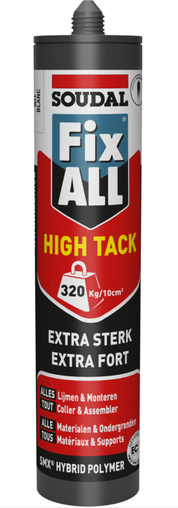 Soudal fix all high tack 320 kg Wit