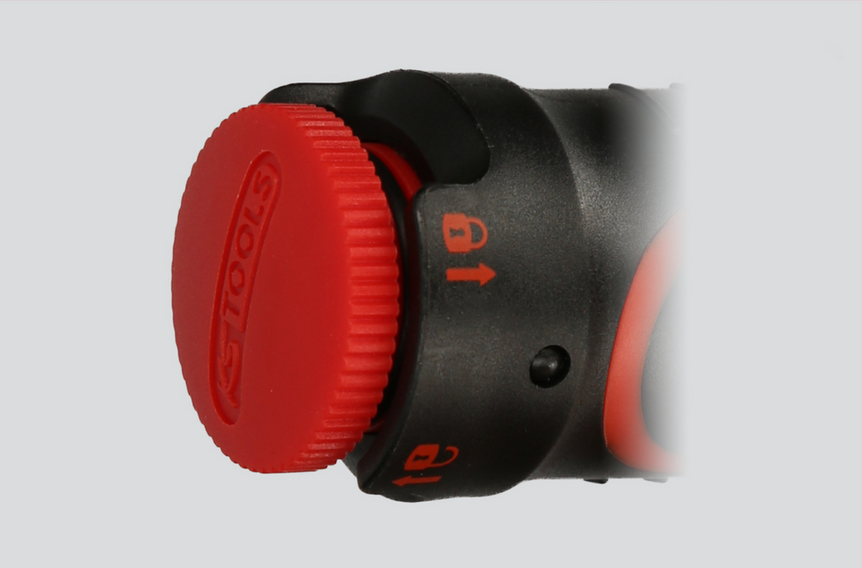 Ks Tools momentsleutel 3/8 ERGOTORQUE®precision met draaiknop-omsteek-ratelkop 10 - 50 Nm