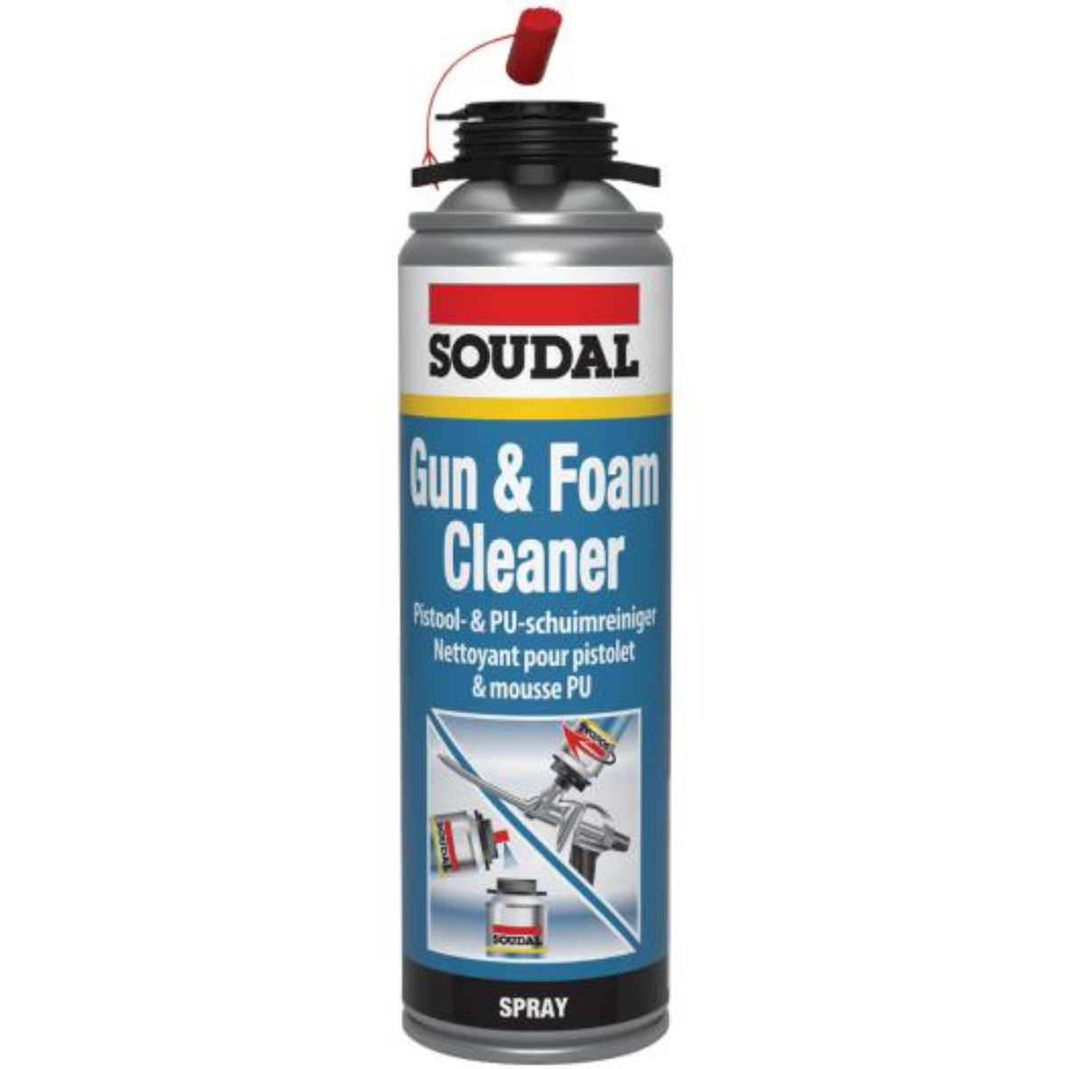 Soudal gun & foam cleaner 500 ml