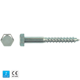 Houtdraadbout 10x60 DIN 571 - 100 stuks