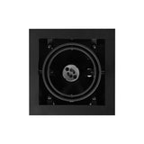 Inbouwspot kantelbaar vierkant Recessed/trimless 70mm zwart mat