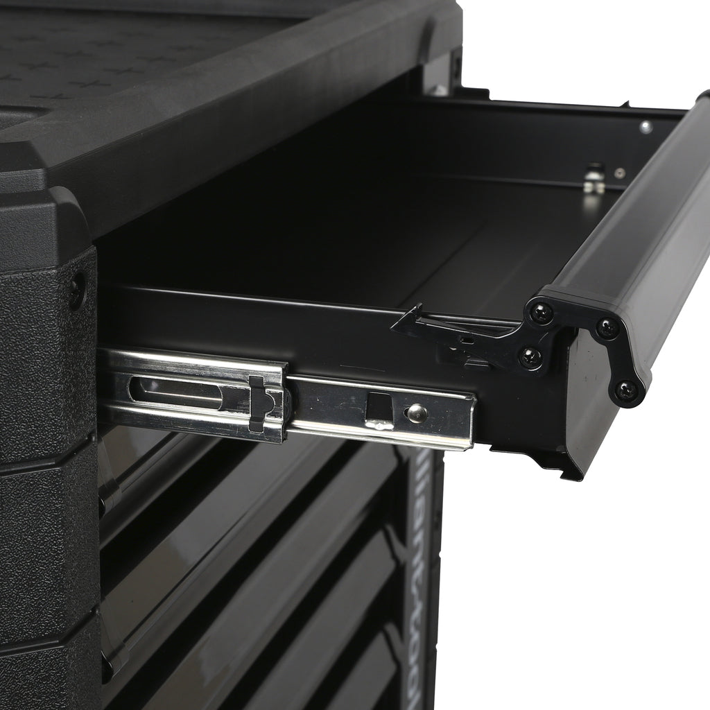 Brilliant tools Gereedschapswagen met 7 schuifladen gevuld 225 gereedschappen, bedrijfswagens