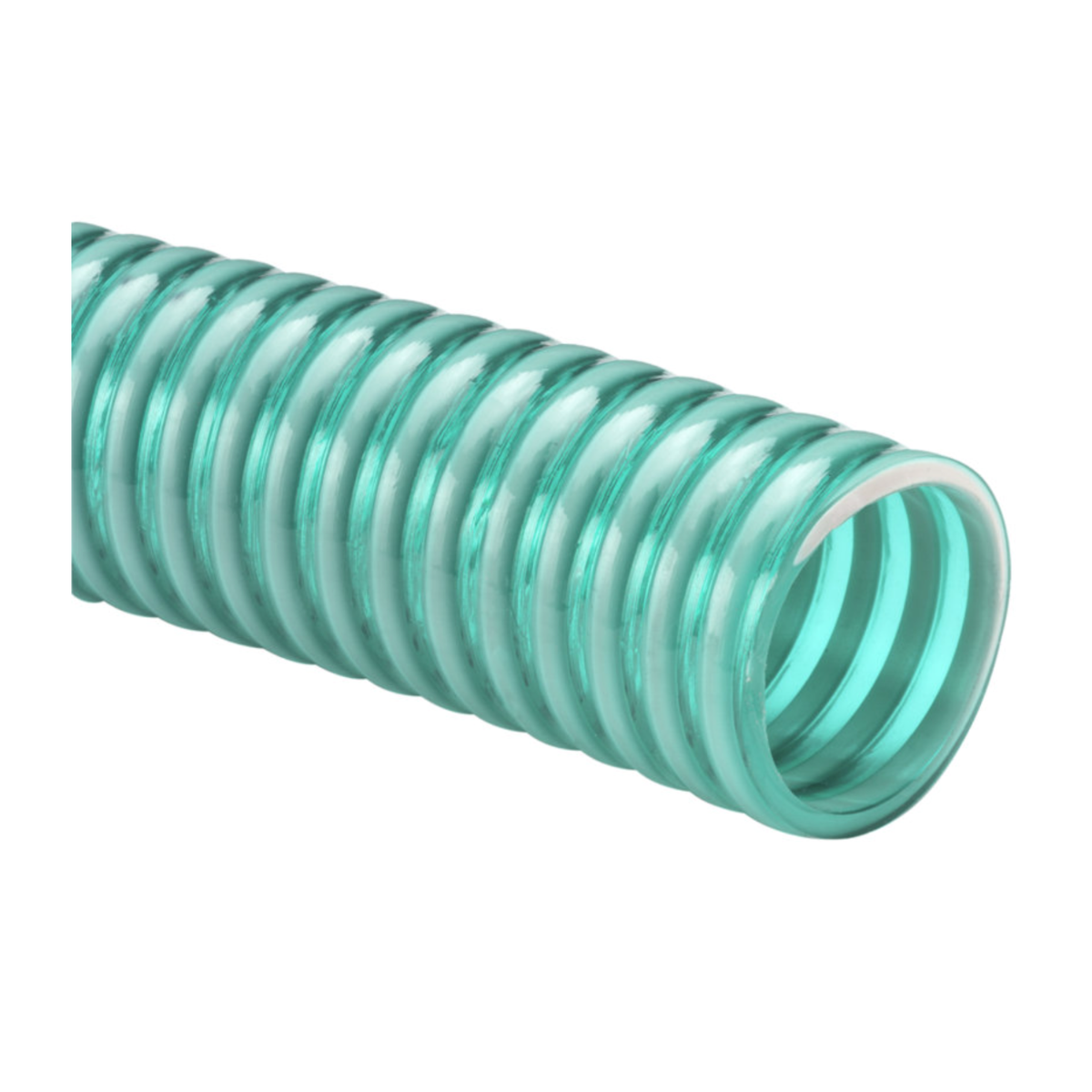 Fitt zuig- / persslang, Agroflex HD, pvc, groen, Per meter 19, 25, 32, 38 mm