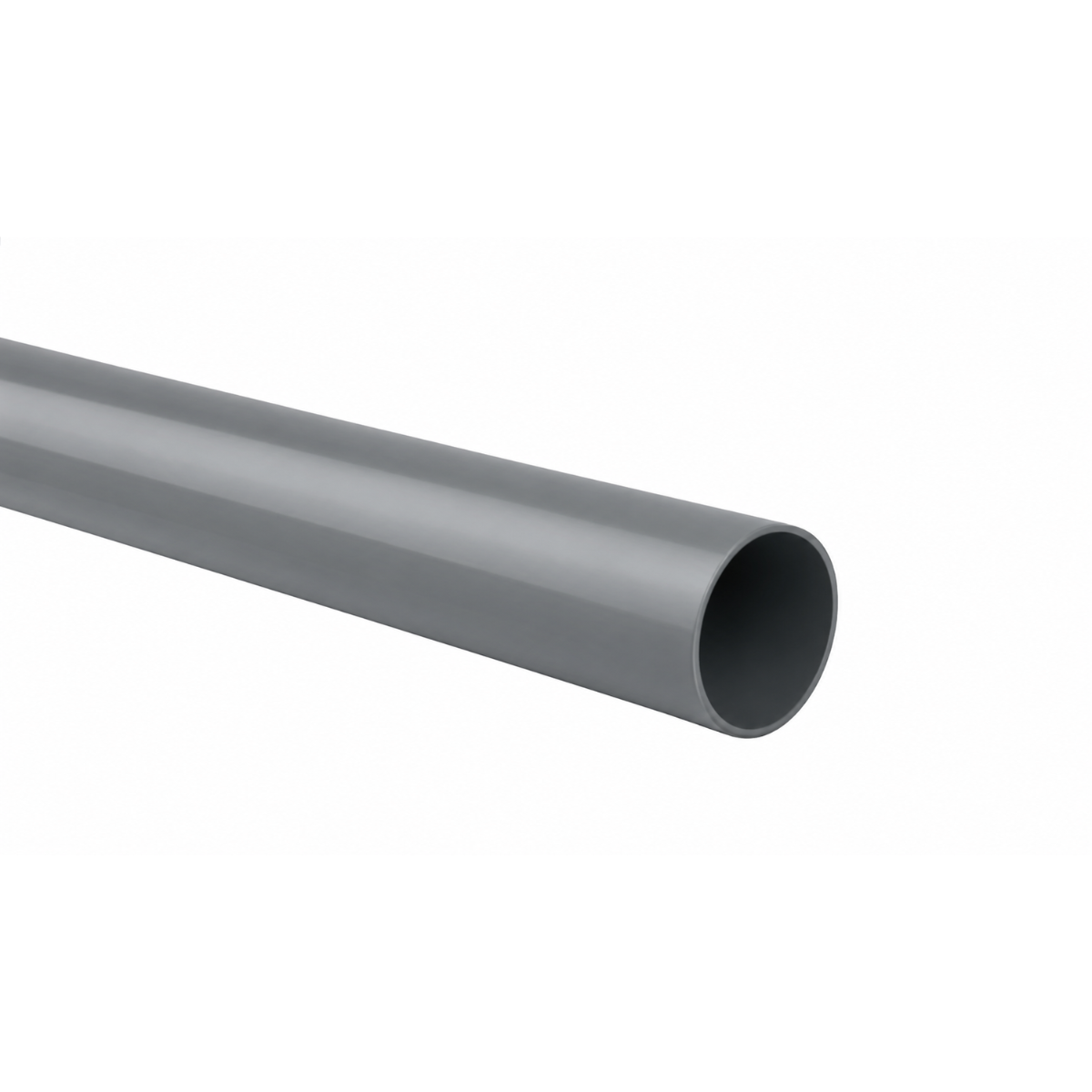 Wavin PVC regenpijp HWA 80x1,5mm - grijs - lengte van 4 meter