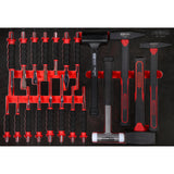 KS Tools Gereedschapwagen Performance 45P met 14 schuifladen GEVULD 950 Delig