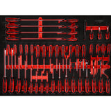 KS Tools Gereedschapwagen Performance 45P met 14 schuifladen GEVULD 950 Delig