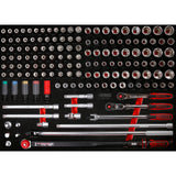 KS Tools Gereedschapwagen Performance 45P met 14 schuifladen GEVULD 950 Delig