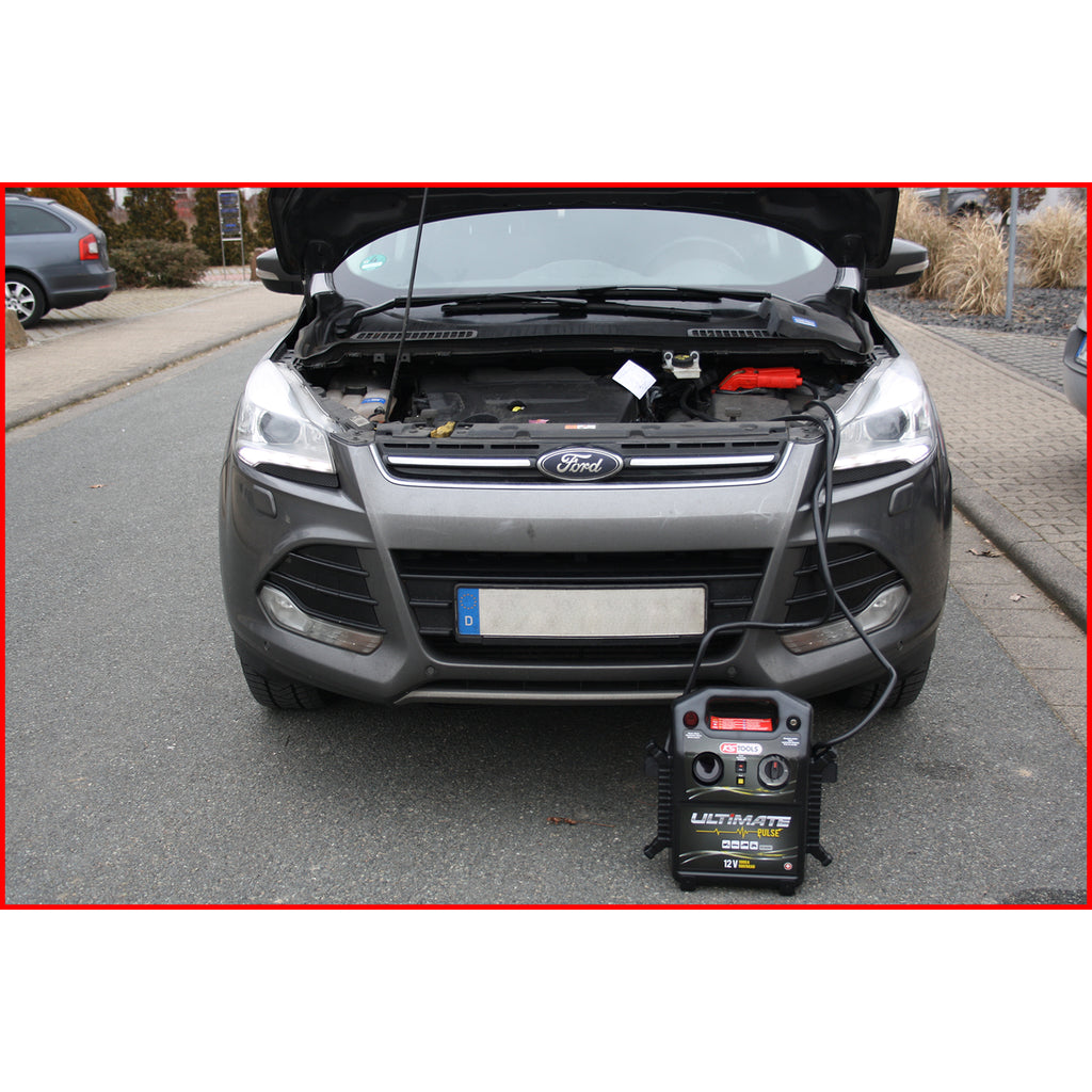 Jumpstarter 12 V condensator-booster - mobiel starthulpapparaat 1.800 A