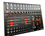 Würth steeksleutel assortiment 91 delig 3/8 + 1/4