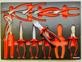 Würth tangenset 10 delig carbon inlay