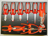 Würth tangenset 10 delig carbon inlay