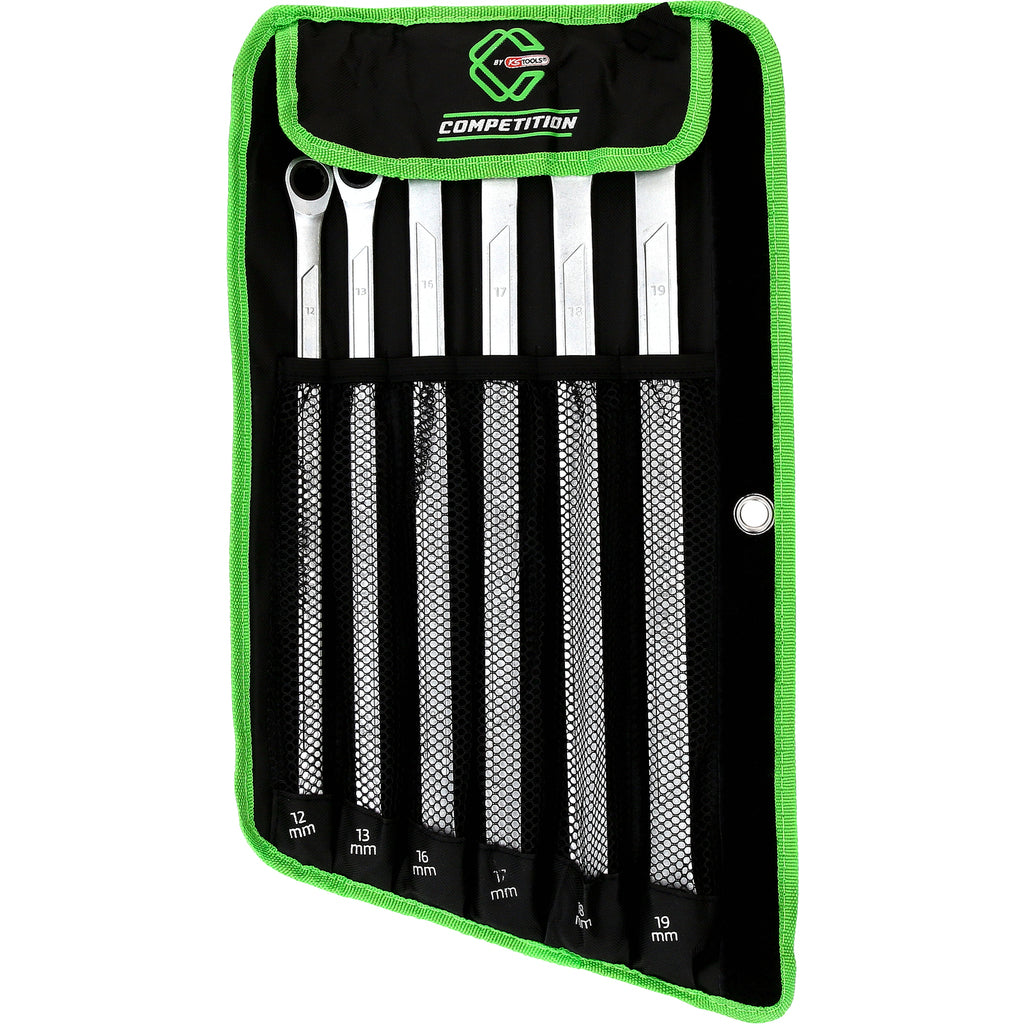 Ratelringsleutelset, 6-dlg xxl competition