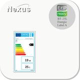 Nexus RVS buffervat 25 liter Vloer & wand montage