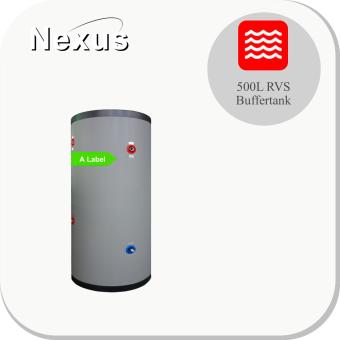 Nexus RVS buffervat 500 liter