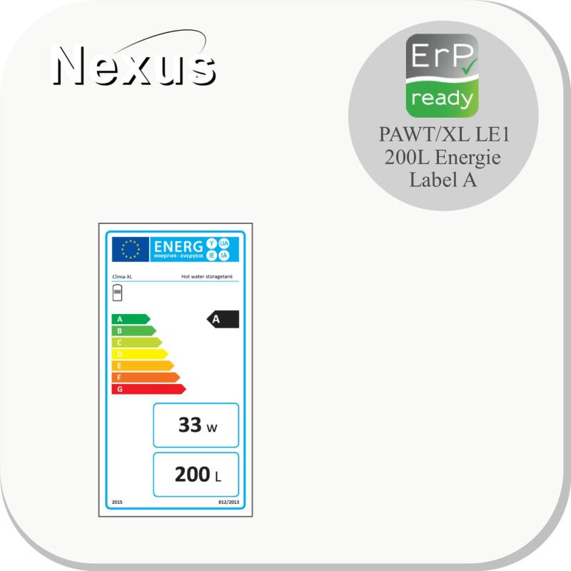 Nexus RVS buffervat 300 liter