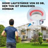 Jkws Smoke detector 10 year battery lithium ion