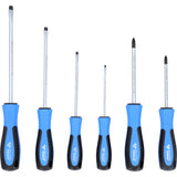Schroevendraaierset 6 delig kruis PH, sleuf