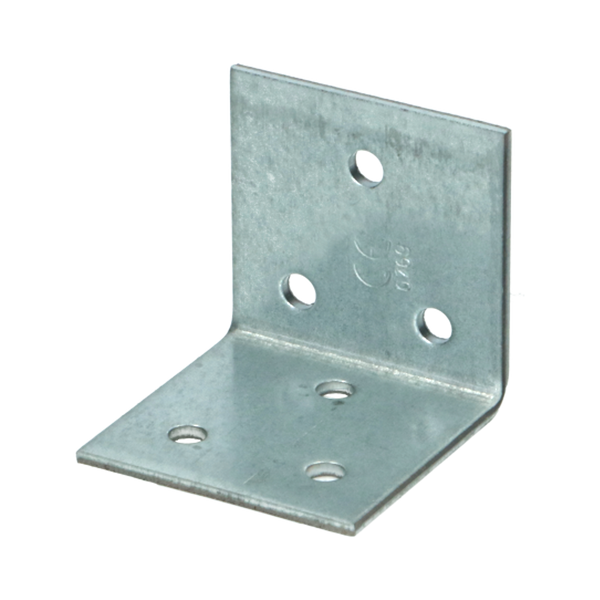 Versterkingshoek Hoekverbinder 40x40x40mm gegalvaniseerd