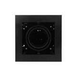 Inbouwspot kantelbaar vierkant Recessed/trimless 50mm zwart mat